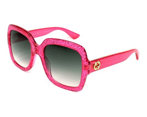 hot pink gucci sunglasses.